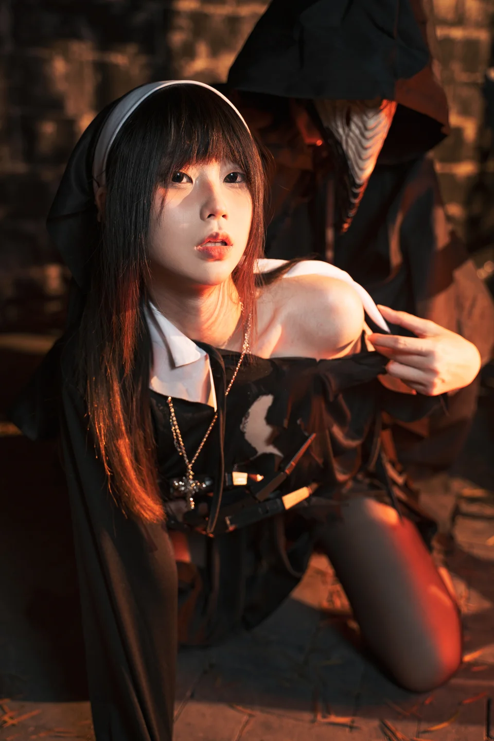 安曜曜 - 禁地修女 [80P-1GB] tg@simisebaisi 【丝足阁】027.webp